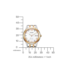 FE1246-85A               Damen Edelstahl | silberfarben | ø 29.5mm