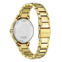 FE6122-64A Eco-Drive Damen Edelstahl | weiß | ø 33.5mm