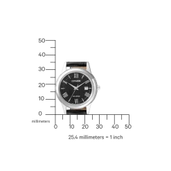 FE1081-08E               Damen Leder | schwarz | ø 29.5mm