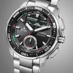 JV3001-53E                                        Wave Tracker                                        Herren Edelstahl | schwarz | ø 42.4mm