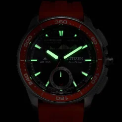 JV3000-13E                                        Wave Tracker                                        Herren Gummiband (Urethan) | schwarz | ø 42.4mm