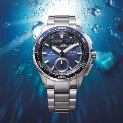 JV3006-50L                                        Wave Tracker                                        Herren Edelstahl | blau | ø 42.4mm