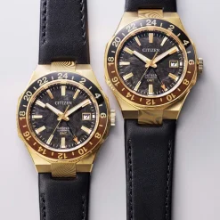 NB6092-01E Serie 8 GMT Damaskus Herren Leder | | ø 41mm
