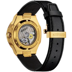 NB6092-01E Serie 8 GMT Damaskus Herren Leder | | ø 41mm