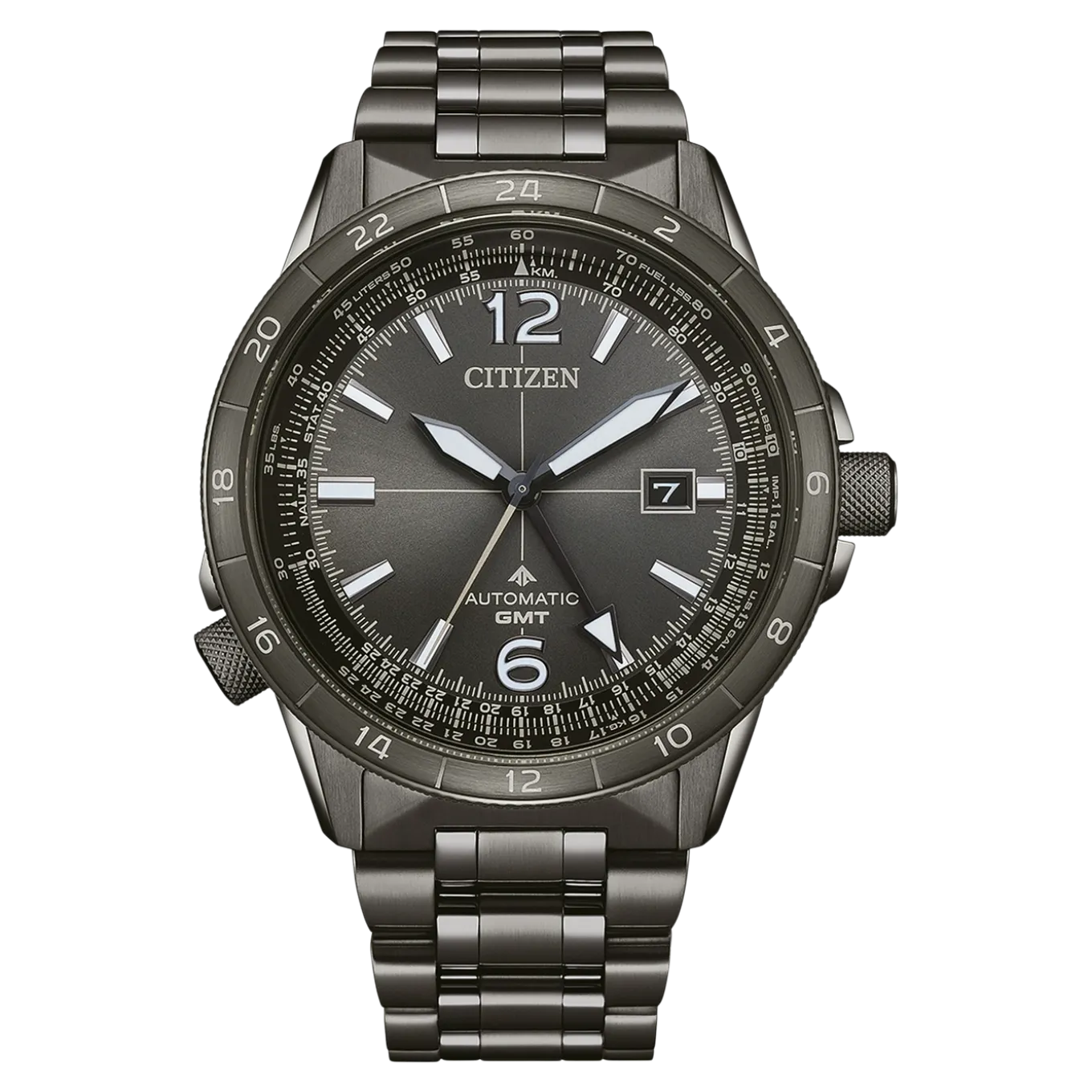 NB6045-51H Promaster Mechanical GMT Herren Edelstahl | grau