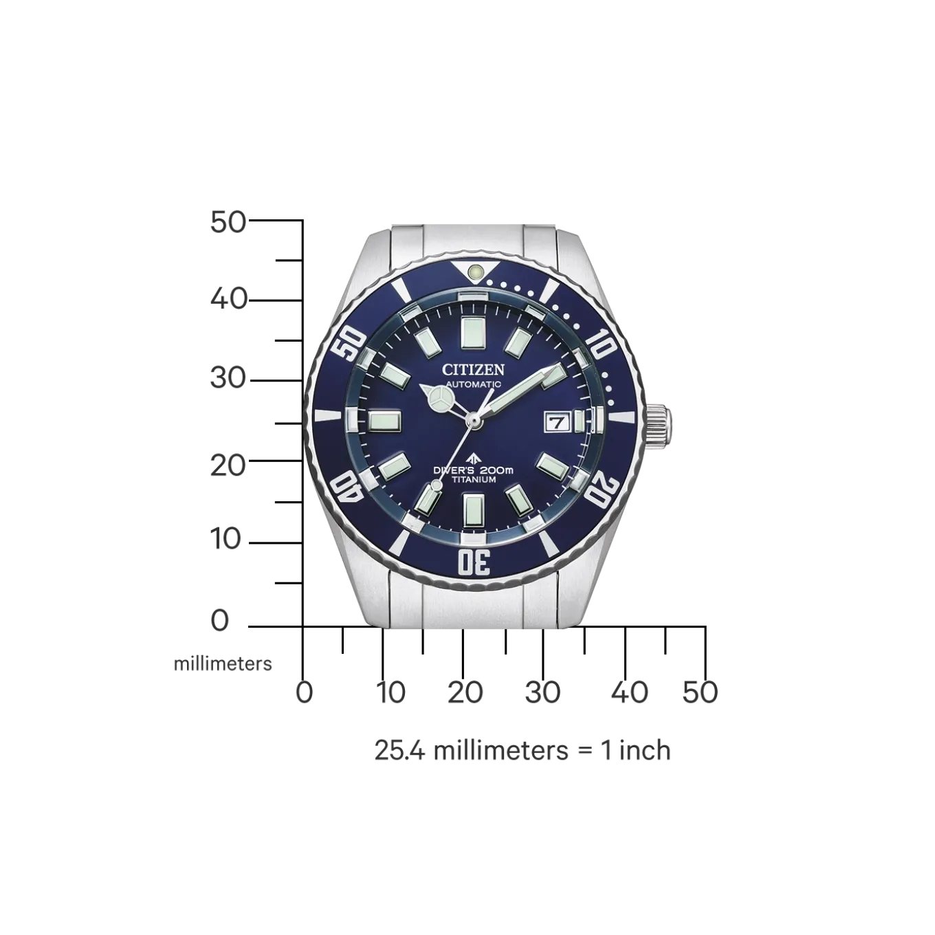 NB6021-68L Promaster Fujitsubo Mechanical Diver Herren Super Titanium ™ | blau | ø 41mm