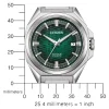 NB6050-51W               Herren Edelstahl | grün | ø 40.1mm