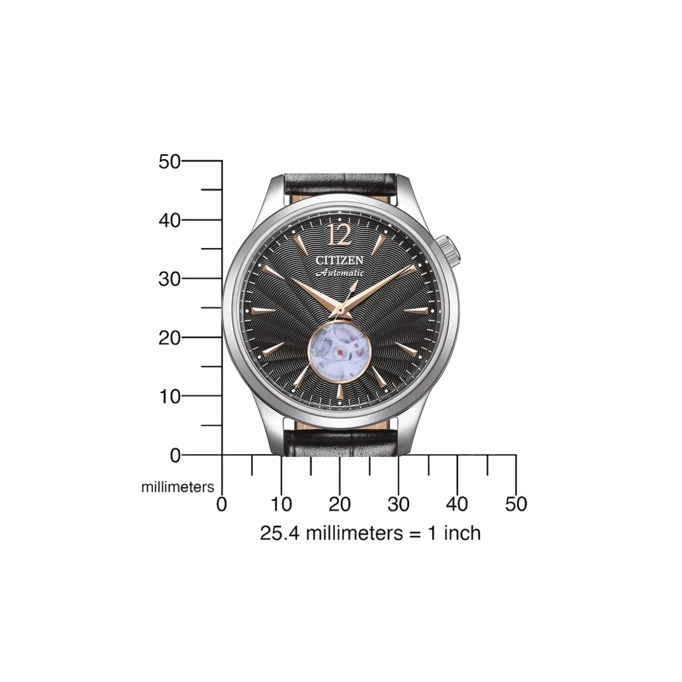 NH9131-14E Herren Leder | schwarz | ø 38 40mm