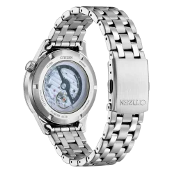 NH9131-73L               Herren Edelstahl | blau | ø 38 40mm