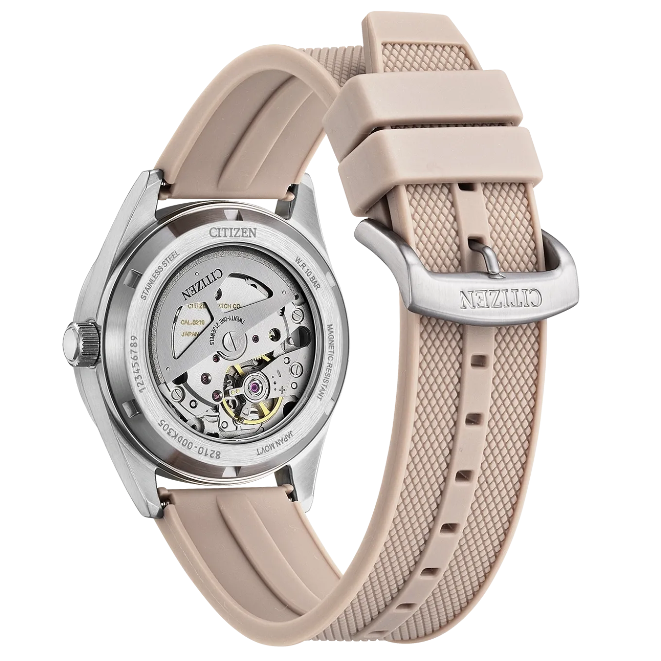 NJ0229-07A Damen Gummiband (Urethan) | weiß | ø 38.5mm