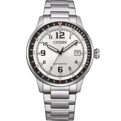 NJ0190-51A Herren Edelstahl | weiß | ø 40mm