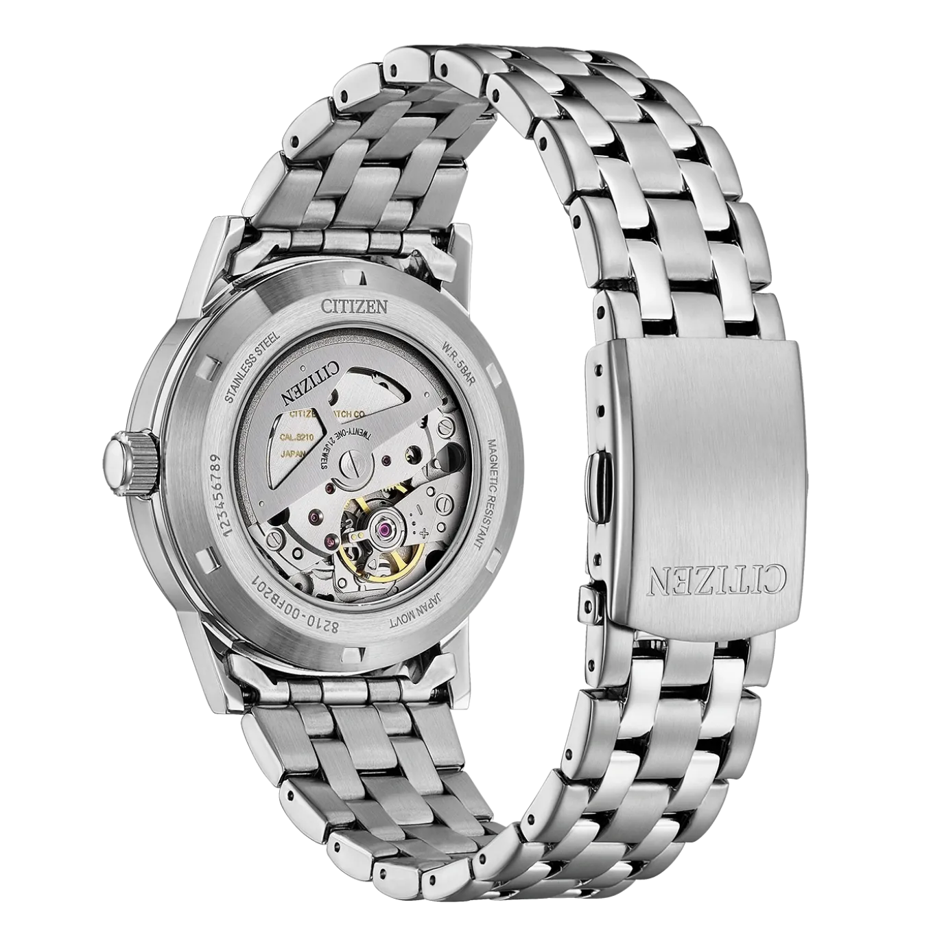 NJ0210-56A Herren Edelstahl | weiß | ø 40mm