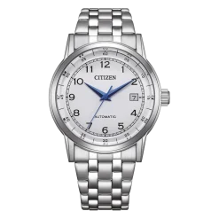 NJ0210-56A               Herren Edelstahl | weiß | ø 40mm