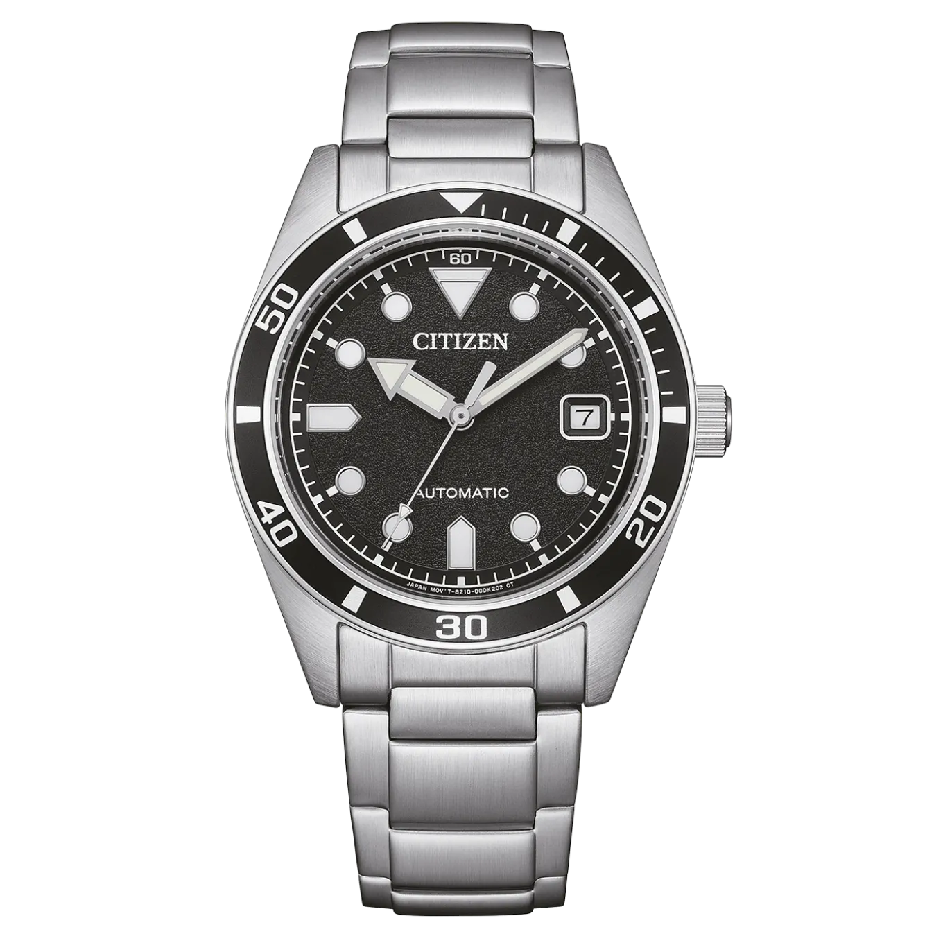 NJ0221-50E Herren Edelstahl | schwarz | ø 38.5mm