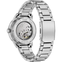 NJ0190-51E               Herren Edelstahl | schwarz | ø 40mm