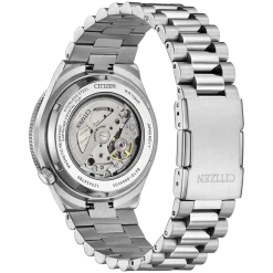NJ0238-57E TSUYOSA-Shore Herren Edelstahl | schwarz | ø 40mm