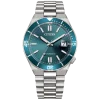 NJ0231-56L               Herren Edelstahl | blau | ø 40mm