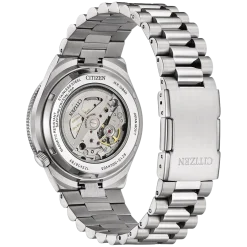 NJ0231-56L Herren Edelstahl | blau | ø 40mm