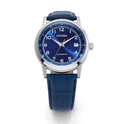 NJ0210-13L               Herren Leder | blau | ø 40mm
