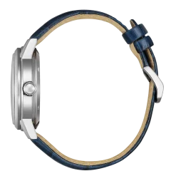 NJ0210-13L               Herren Leder | blau | ø 40mm