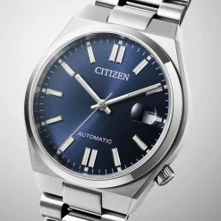 NJ0200-50M TSUYOSA Herren Edelstahl | graublau