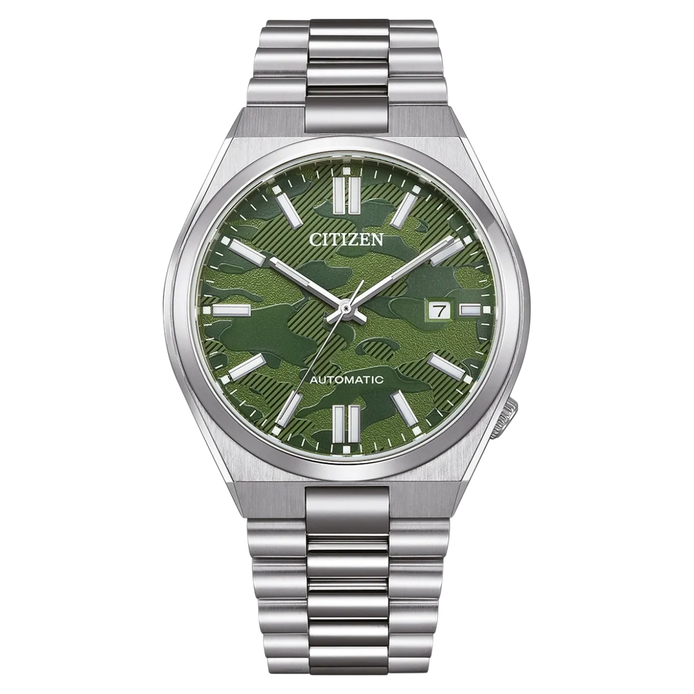NJ0159-86X TSUYOSA Herren Edelstahl | grün | ø 40mm
