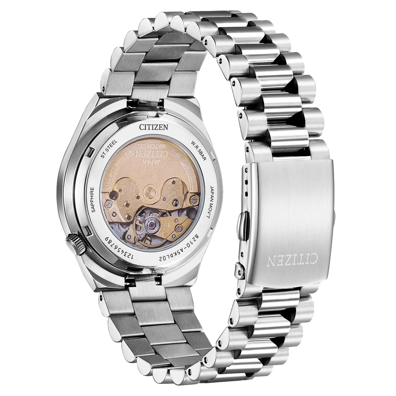 NJ0159-86X TSUYOSA Herren Edelstahl | grün | ø 40mm
