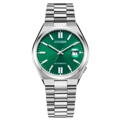 NJ0150-81X TSUYOSA Herren Edelstahl | grün | ø 40mm