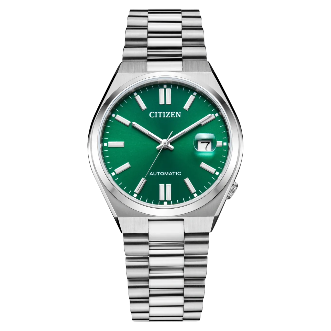 NJ0150-81X TSUYOSA Herren Edelstahl | grün | ø 40mm