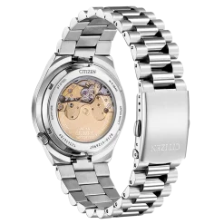 NJ0151-88X                                        TSUYOSA                                        Herren Edelstahl | grün | ø 40mm