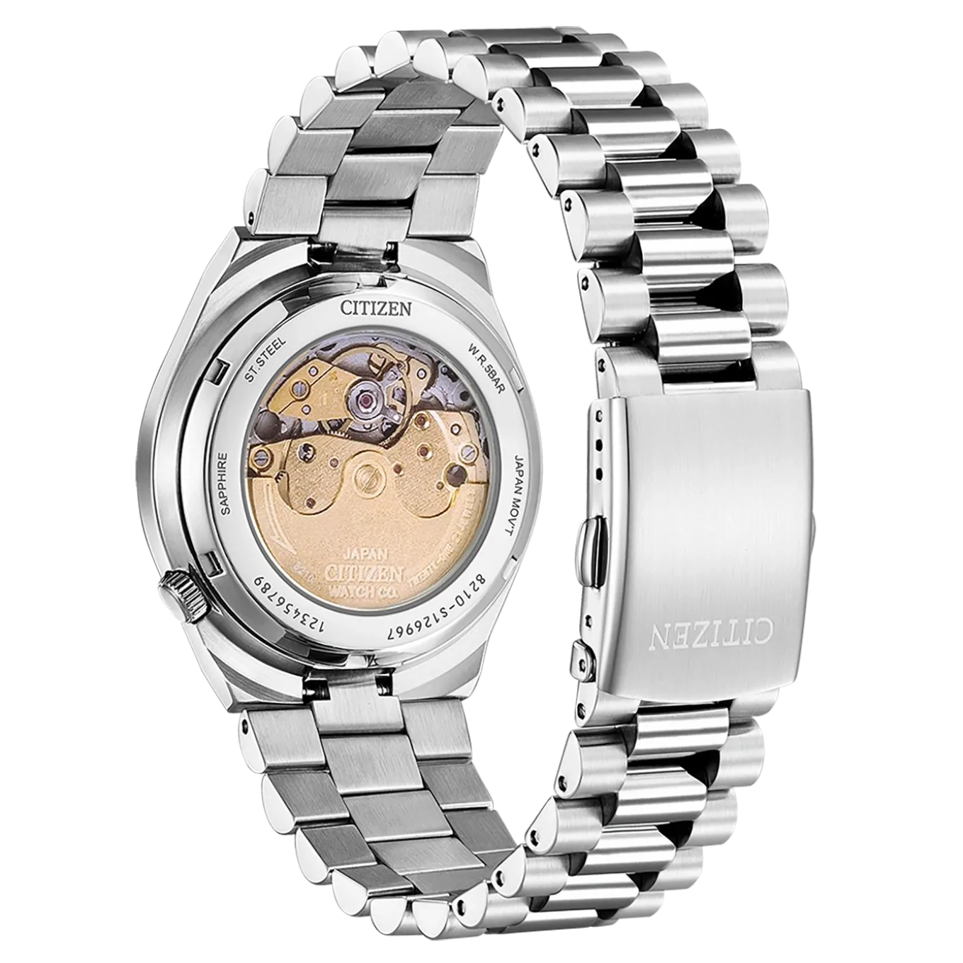 NJ0151-88X TSUYOSA Herren Edelstahl | grün | ø 40mm