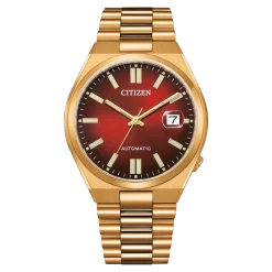 NJ0153-82X TSUYOSA Herren Edelstahl | rot | ø 40mm