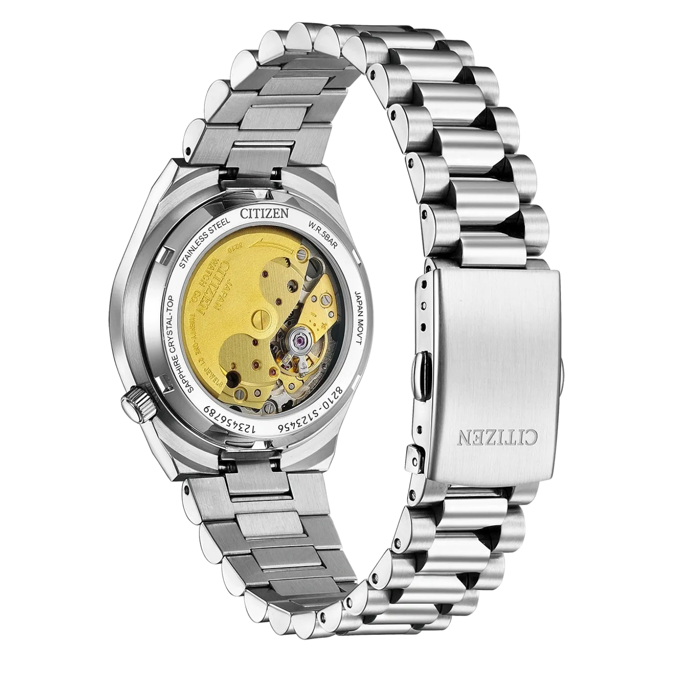 NJ0200-50X TSUYOSA Herren Edelstahl | grün | ø 37mm