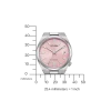 NJ0200-50Z                                        TSUYOSA                                        Herren Edelstahl | rosa | ø 37mm