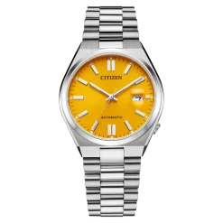 NJ0150-81Z                                        TSUYOSA                                        Herren Edelstahl | gelb | ø 40mm