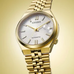 NK0022-50A                                        TSUYOSA 60                                        Herren Edelstahl | silberfarben | ø 40mm
