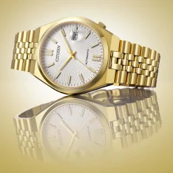 NK0022-50A                                        TSUYOSA 60                                        Herren Edelstahl | silberfarben | ø 40mm