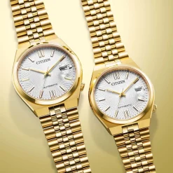 NK0022-50A                                        TSUYOSA 60                                        Herren Edelstahl | silberfarben | ø 40mm