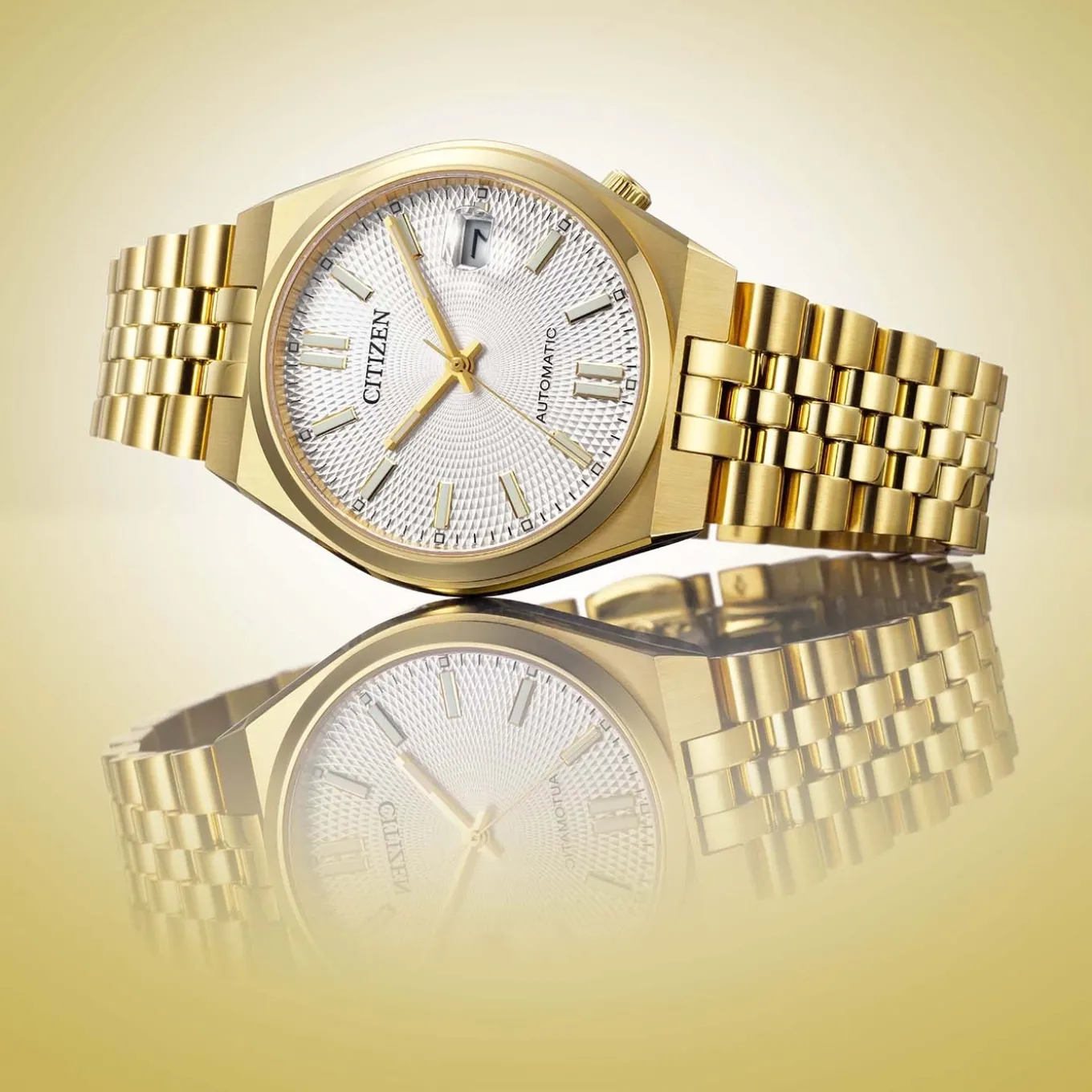 NK0032-56A TSUYOSA 60 Herren Edelstahl | silberfarben | ø 37mm