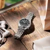 NK0030-51E                                        TSUYOSA 60                                        Herren Edelstahl | schwarz | ø 37mm