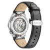 NK5010-01H                                        TSUYOSA                                        Herren Leder | grau | ø 40mm