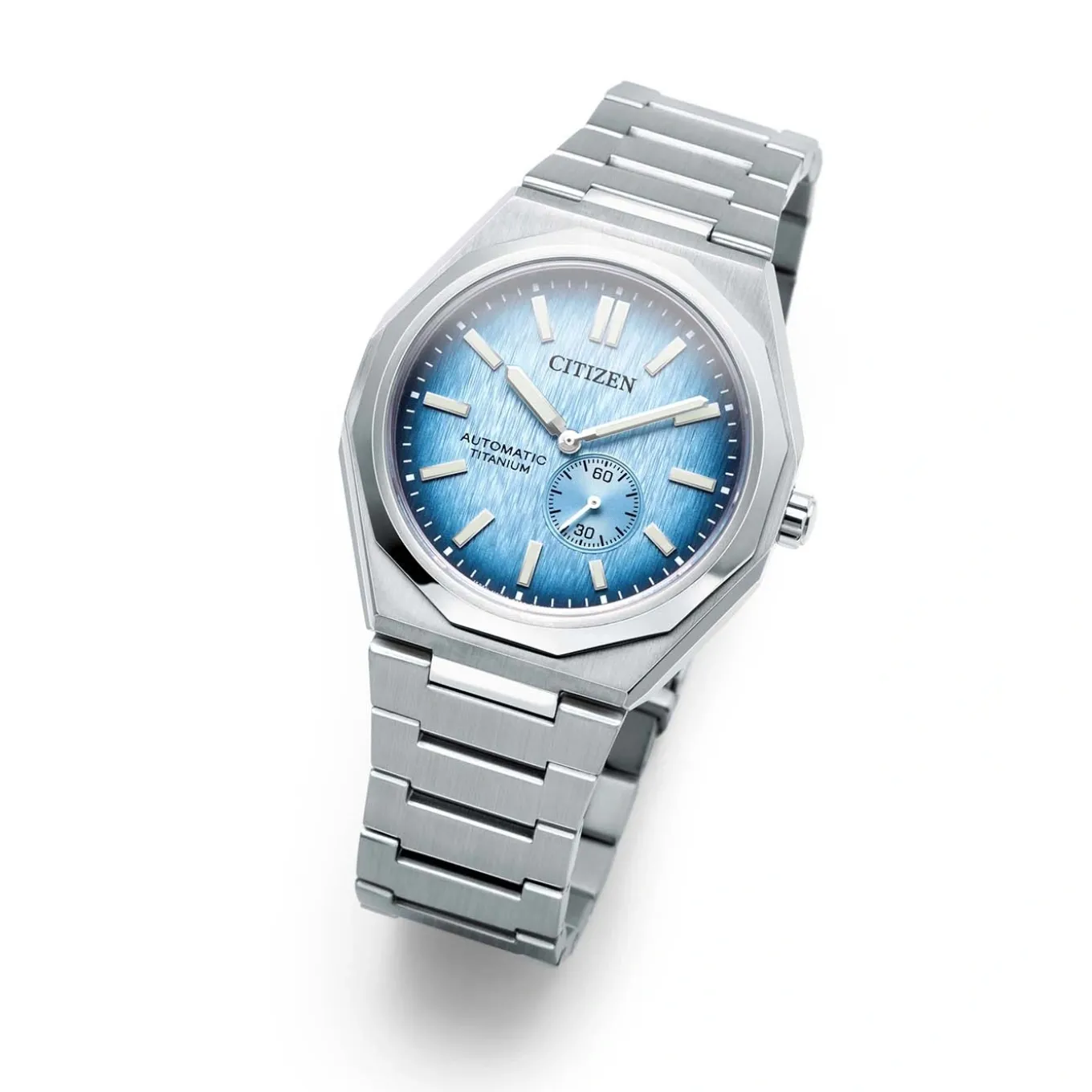 NK5020-58L Super Titanium Zenshin 60 Herren Super Titanium ™ | graublau | ø 40mm