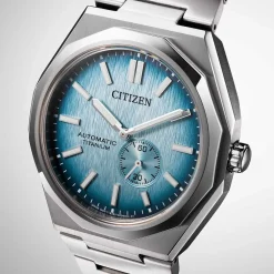 NK5020-58L Super Titanium Zenshin 60 Herren Super Titanium ™ | graublau | ø 40mm