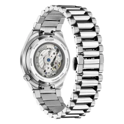 NK5010-51L                                        TSUYOSA                                        Herren Edelstahl | blau | ø 40mm