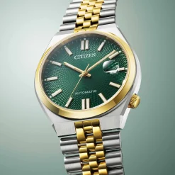 NK0024-54X Herren Edelstahl | grün