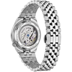 NK0030-51X                                        TSUYOSA 60                                        Herren Edelstahl | grün | ø 37mm