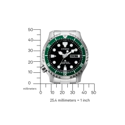 NY0084-89EC Promaster Mechanical Diver Herren Edelstahl | schwarz | ø 42mm