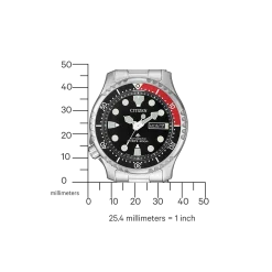 NY0085-86EC                                        Promaster Mechanical Diver                                        Herren Edelstahl | schwarz | ø 42mm