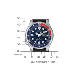 NY0086-16LC                                        Promaster Mechanical Diver                                        Herren Gummiband (Urethan) | blau | ø 42mm