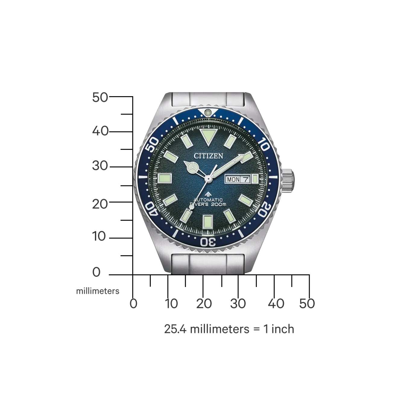 NY0129-58LC PROMASTER Mechanical Diver Herren Edelstahl | blau | ø 41mm